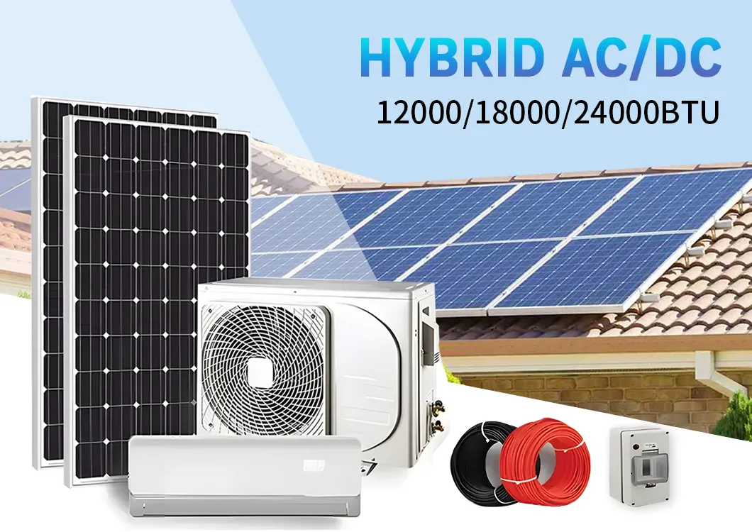Hybrid AC DC Solar Air Conditioner