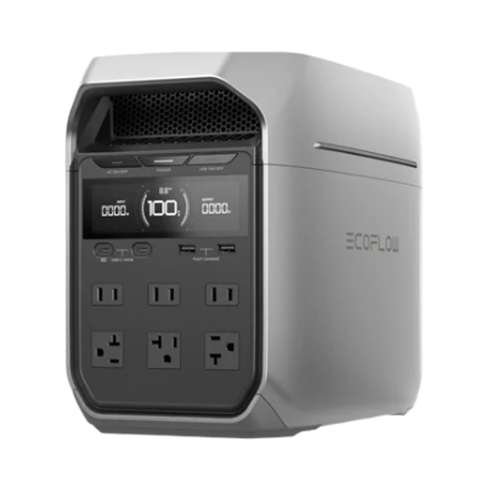 Ecoflow DELTA 3 Plus Series 1800w UPS Portable Power Station Solar Generator Charging Station