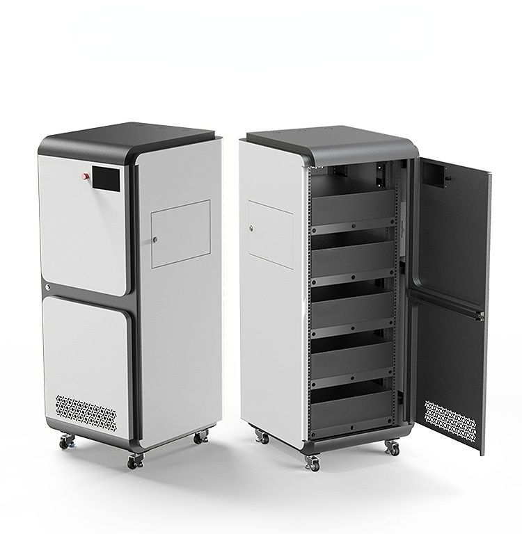 IP65 Customized Waterproof 42u Lithium 48v 100ah Rack Outdoor New Power Solar Panel Battery Cabinet