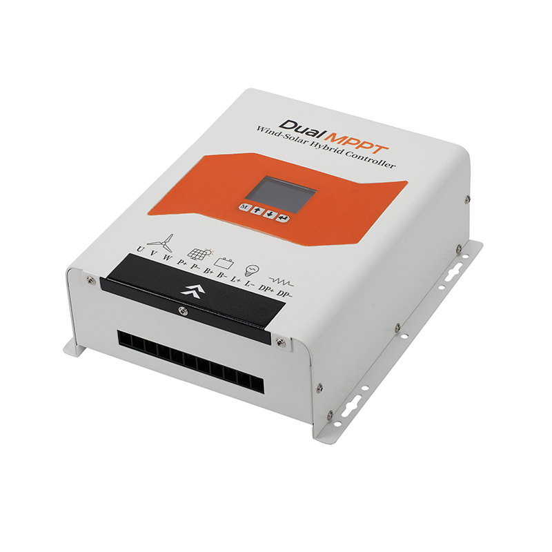 Solar System 1kw 2kw 3kw 5kw 12V/24V/48V Double MPPT Wind Solar Hybrid Charge Controller