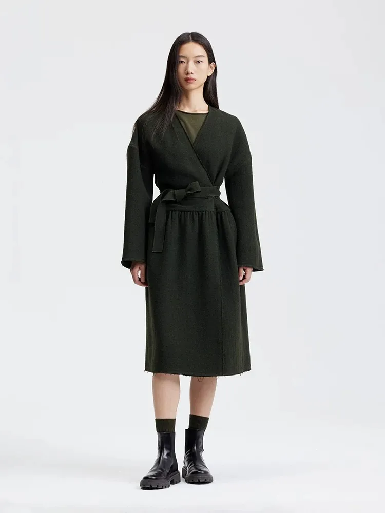Wool Coat Front View