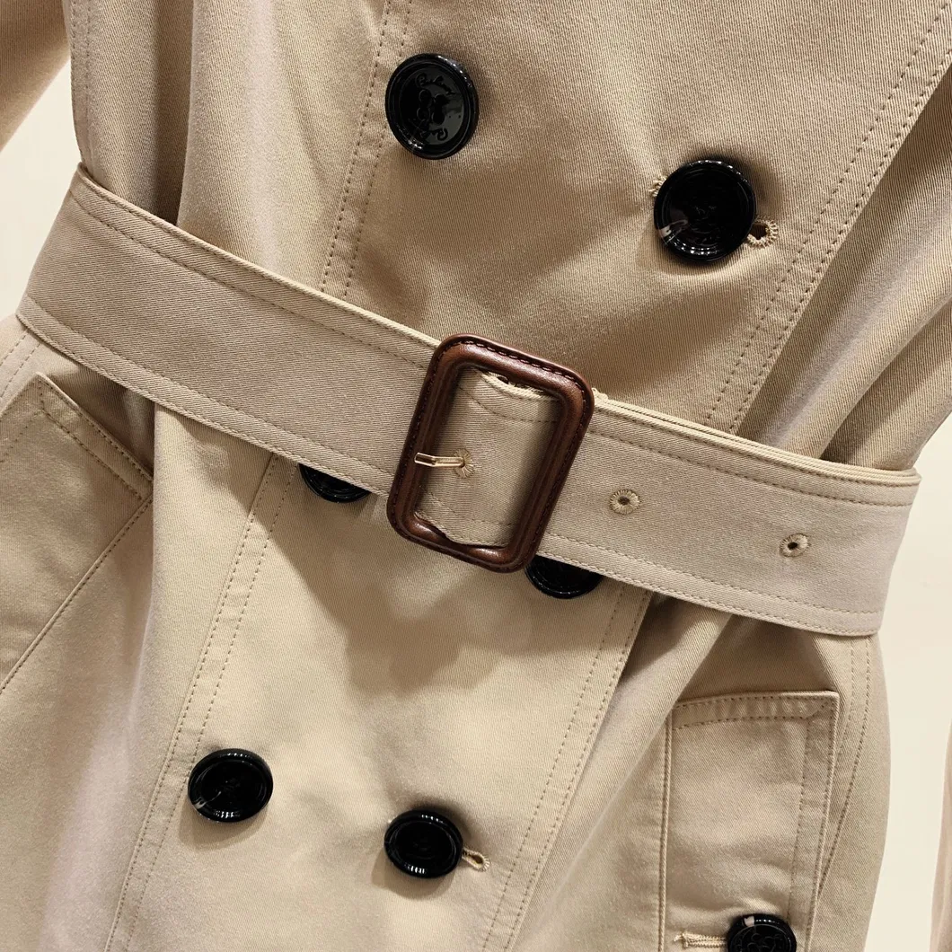 Classic Simple Casual Trench Coat 5