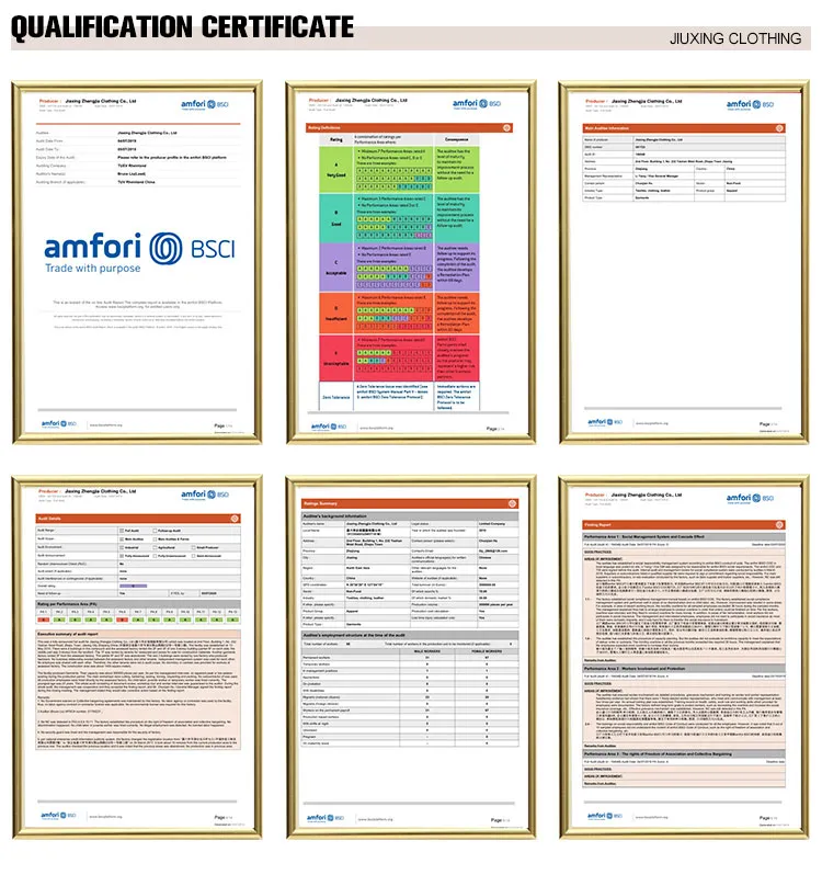 Certification Documents