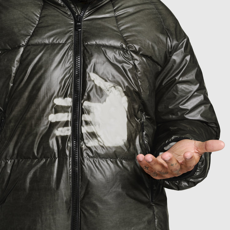 China Wholesale 1688 Men's Streetwear Thermochromic Puffer Jackets Custom Colour Change Heat Reactive Down Coat for Men