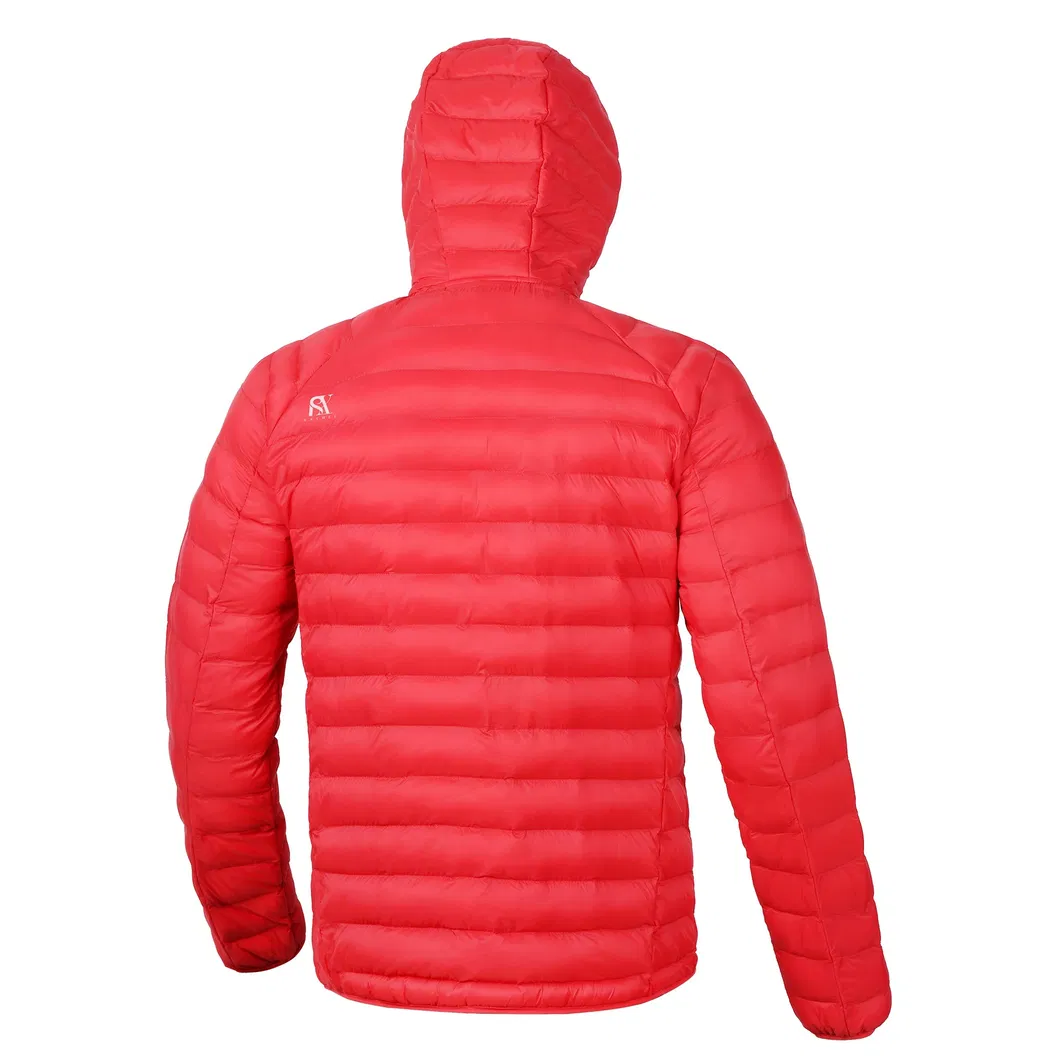 Back view Men Winter Jacket