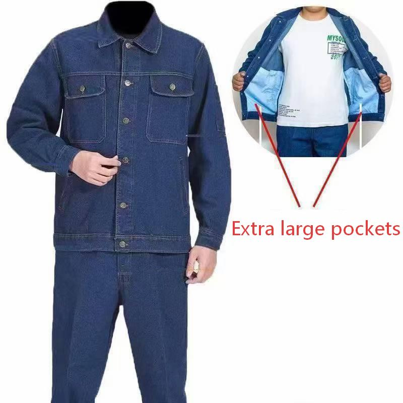 Men's Denim Jackets Size Selection Available Durable Wholesale Stock