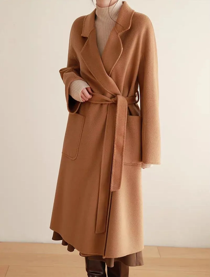 Women's Wool Blend Coat View 4