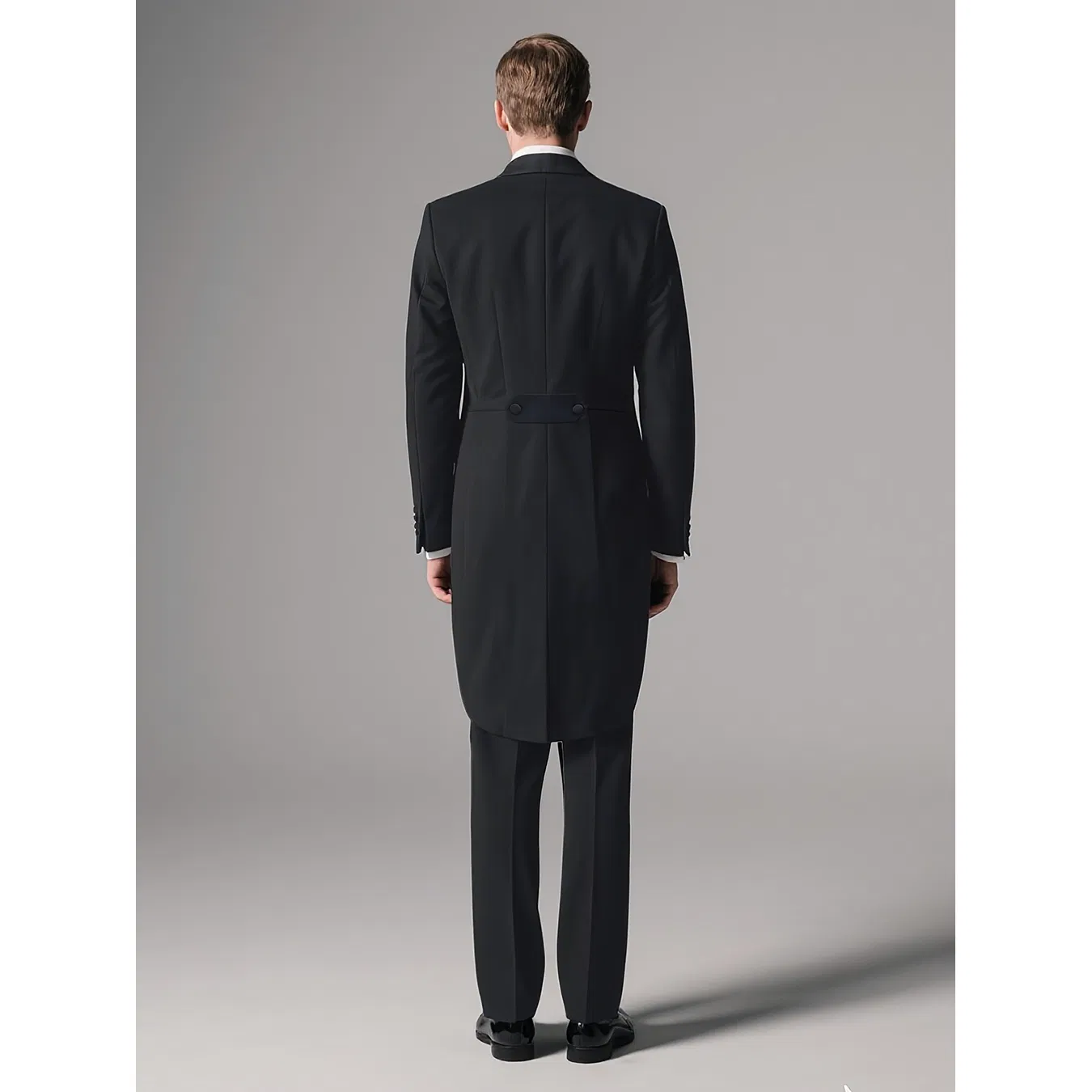 Gala Ready Elegant Men's Tailcoat Jacket for Black Tie Events &amp; Special Occasions Wedding Blazer