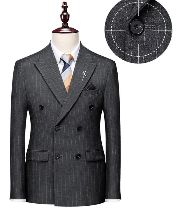 Made in China Men′ S Business Apparel Fit Latest Modern Fit Wedding Suit Blue/Green/Black Blazer