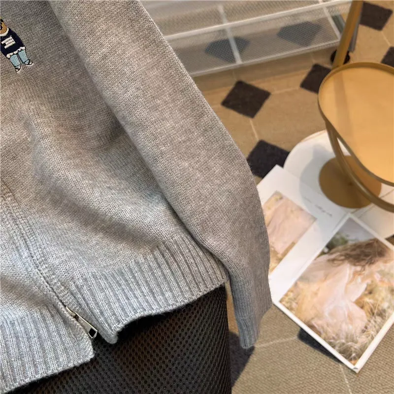 Embroidered Cardigan Detail 3