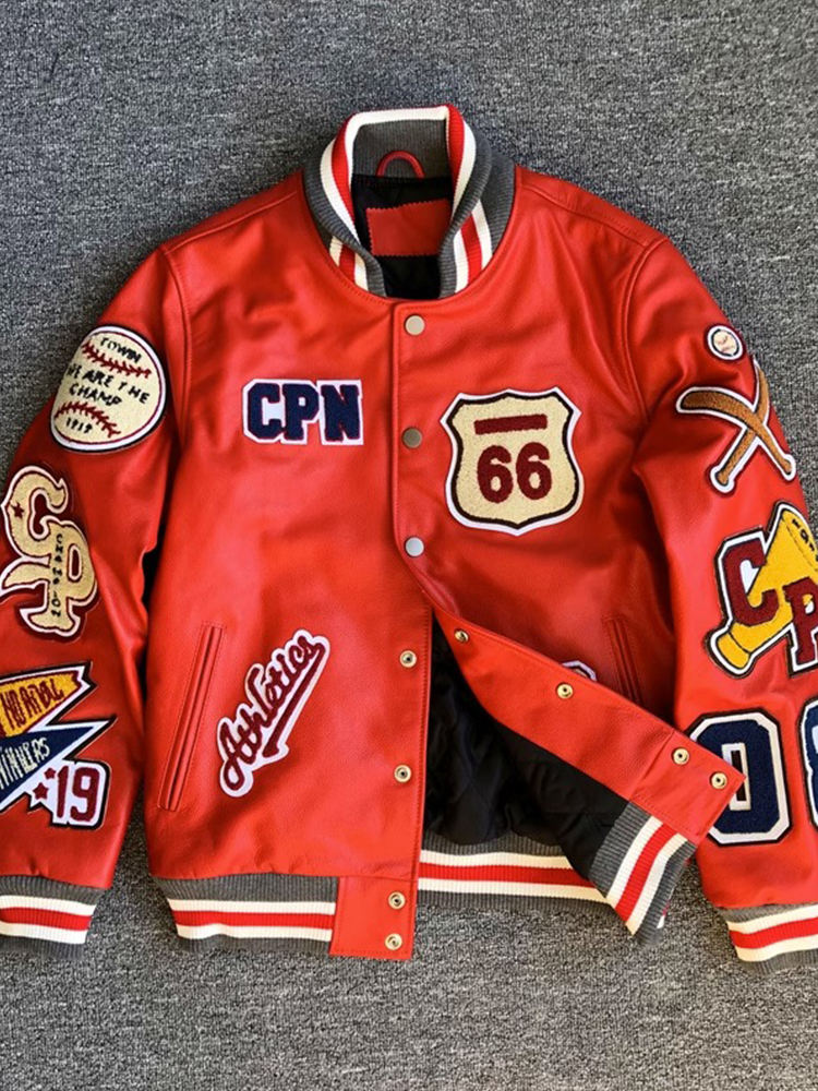 Raiders College Bomber Mens Varsity Baseball Jacket Starter Jackets for Man