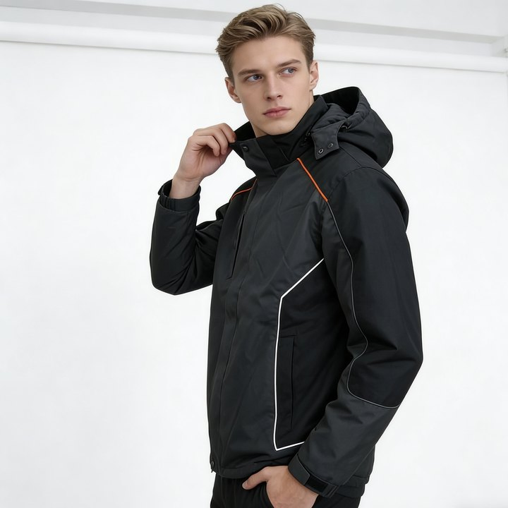 High Quality Factory Supply Insulated Detachable Fur Trim Hood Winter Parka