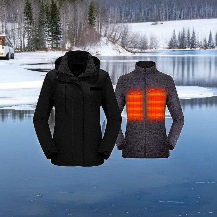 Factory Wholesale Manufacture Color Custom Heated Women Parka