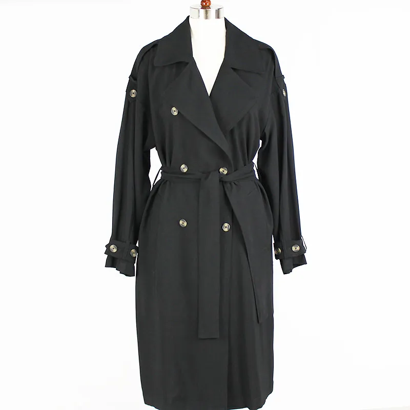 Women Fashion Trench Coat Front