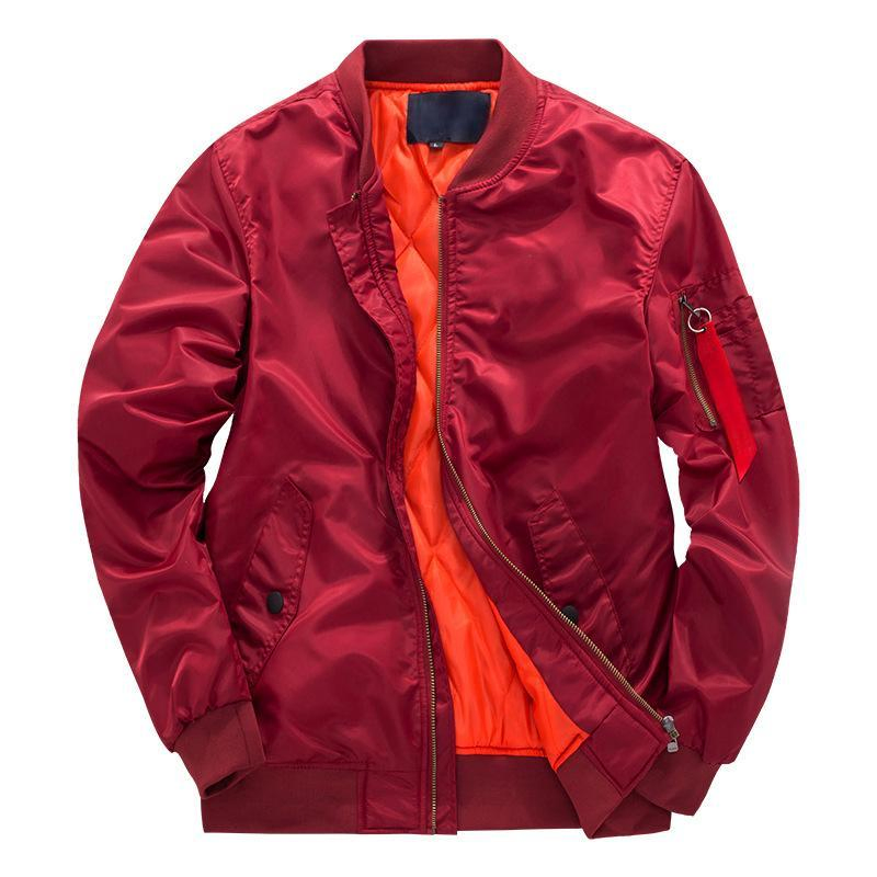 Conmr Lightweight Flight Jacket Men's Windproof Bomber Outerwear