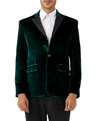 Blazer for Men Slim Fit One Button Sport Coat