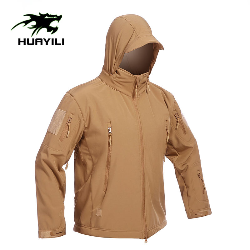 Men's Wholesale Leather Waterproof Jacket, Combat-Ready Tactical Gear with Reinforced Stitching