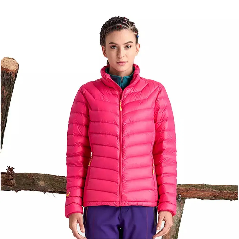 Free Sample Fashion 2019 Woman Quilted Down Jacket for Winter