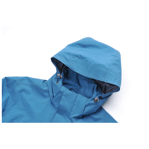 Men Winter Waterproof Outdoor Waterproof Sports Wear Warm Coat Blue Parka