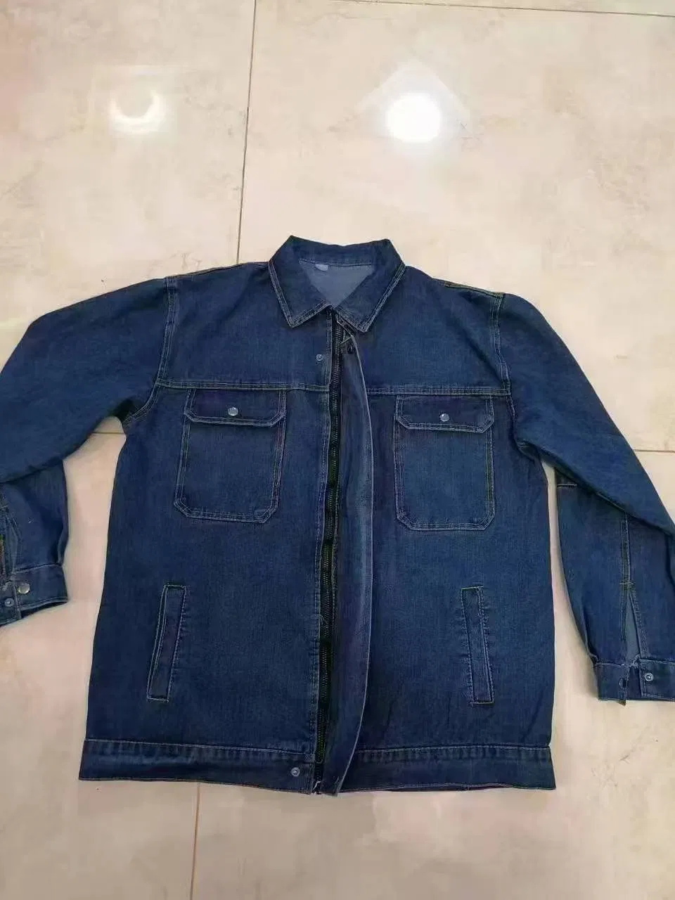 Men's Denim Jackets Size Selection Available Durable Wholesale Stock
