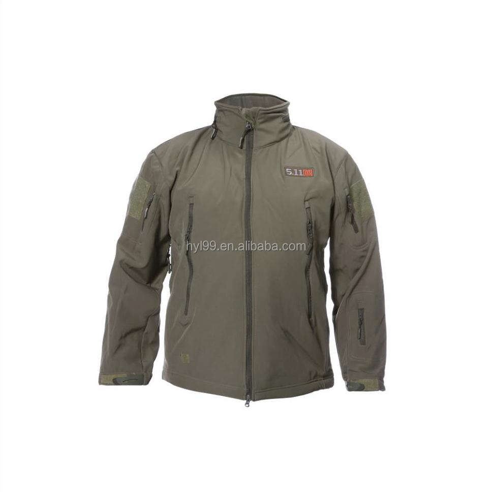 Lightweight Wholesale Leather Waterproof Jacket, Desert Digital Camouflage for Patrol Duty