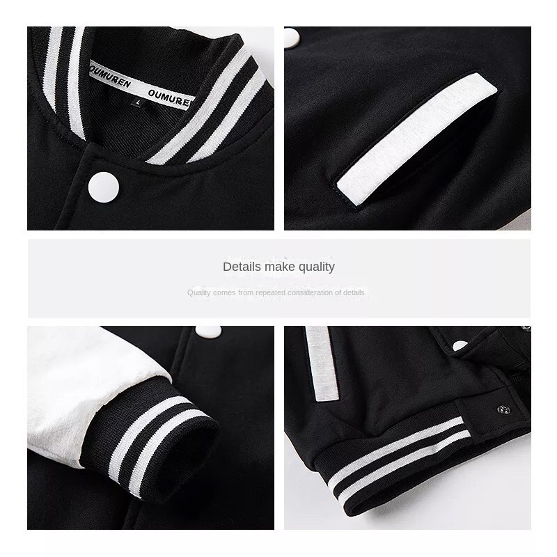 Wholesale Custom Men Baseball Bomber Varsity College Coat Outdoor Embroidery Streetwear Clothing Garment Letterman Winter Jackets 2023