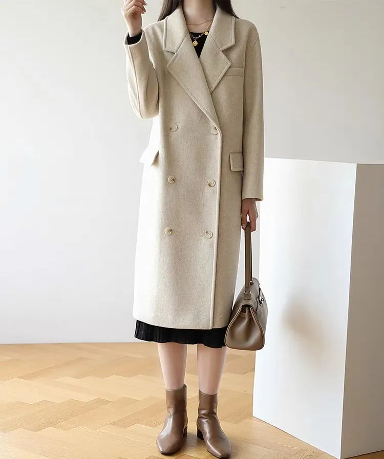 Women's Wool Blend Coat View 6