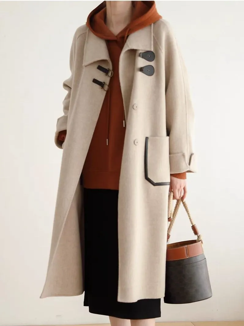 Women's Wool Blend Coat View 5