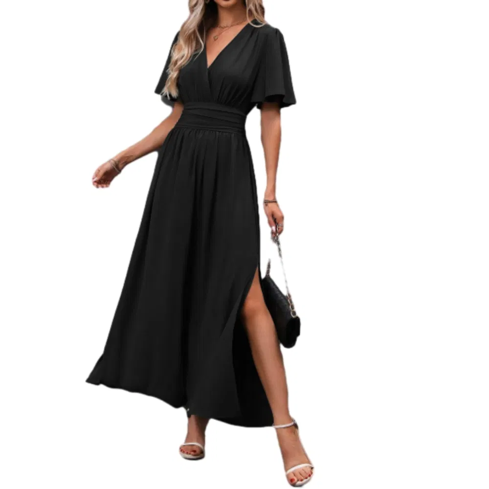 Elegant Maxi Dress Detail 6