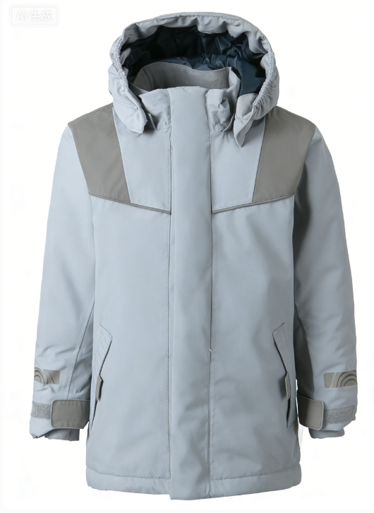 Children's Two-Tone Insulated Outdoor Parka