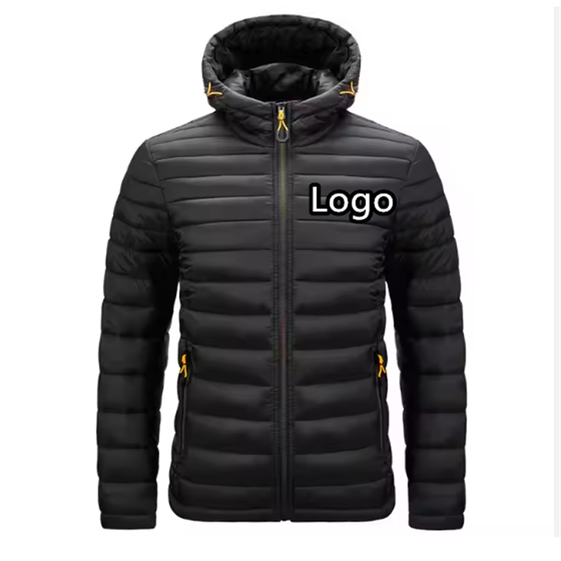 Custom Wholesale Winter Slim Fit Light Weight Men Down Jacket
