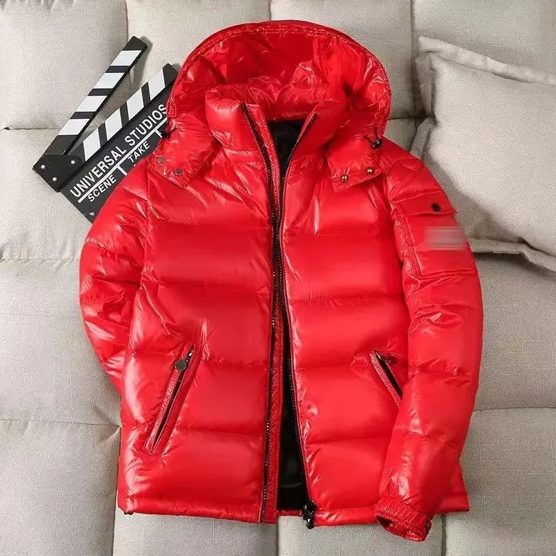 Men's Winter Down Jackets, Women's Hooded Embroidered Down Jackets, Warm Clothing, Letter-Print Coats, Multi-Colored Down Jackets. Men's Jackets.