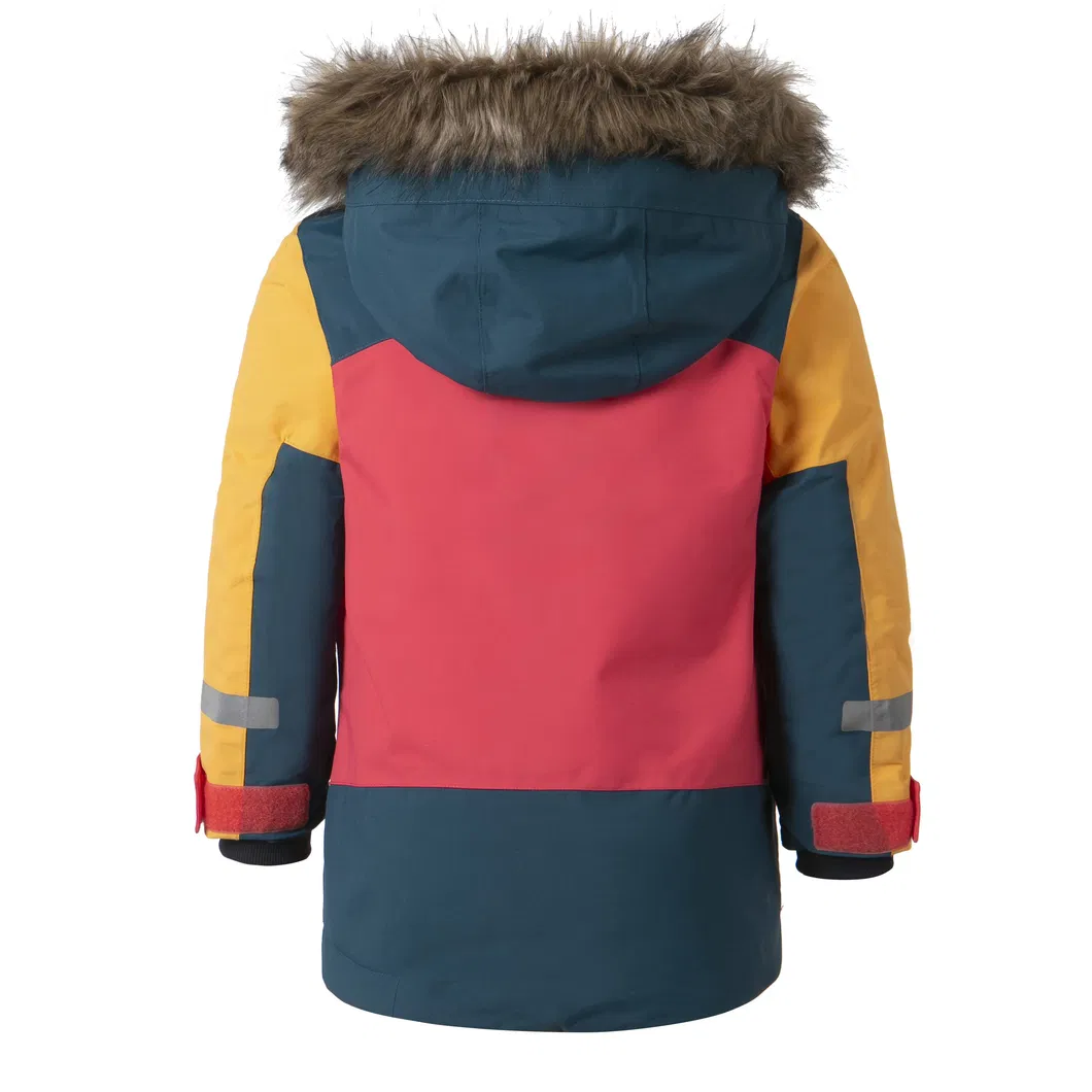Children's Two-Tone Insulated Outdoor Parka