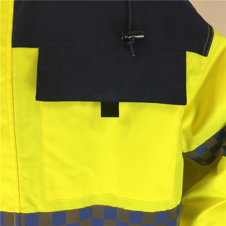 Customerized Traffic Hi Vis Winter Waterproof Parka