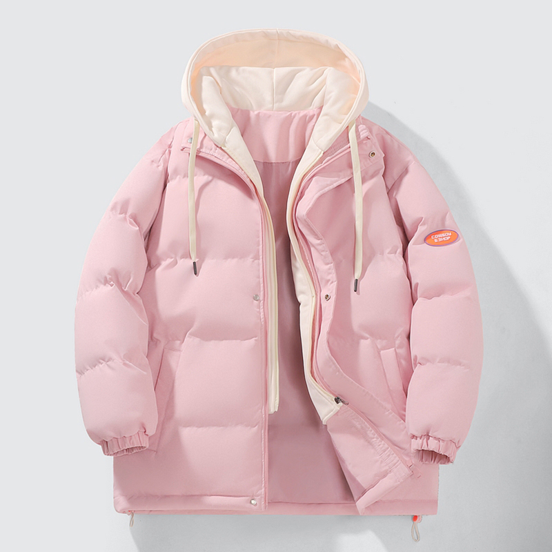 2024 Winter Puffer Jacket Ladies Warm Hooded Cotton-Padded Clothes Slim Winter Jackets Women Coats