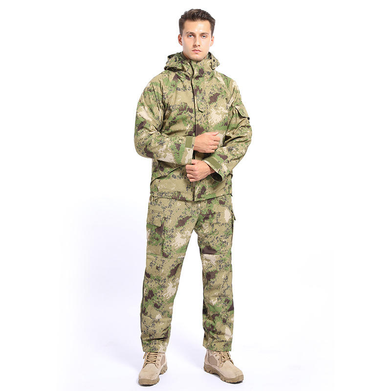 G8 Heavy Duty Wholesale Leather Waterproof Jacket, Combat Style with Hood and Zippers