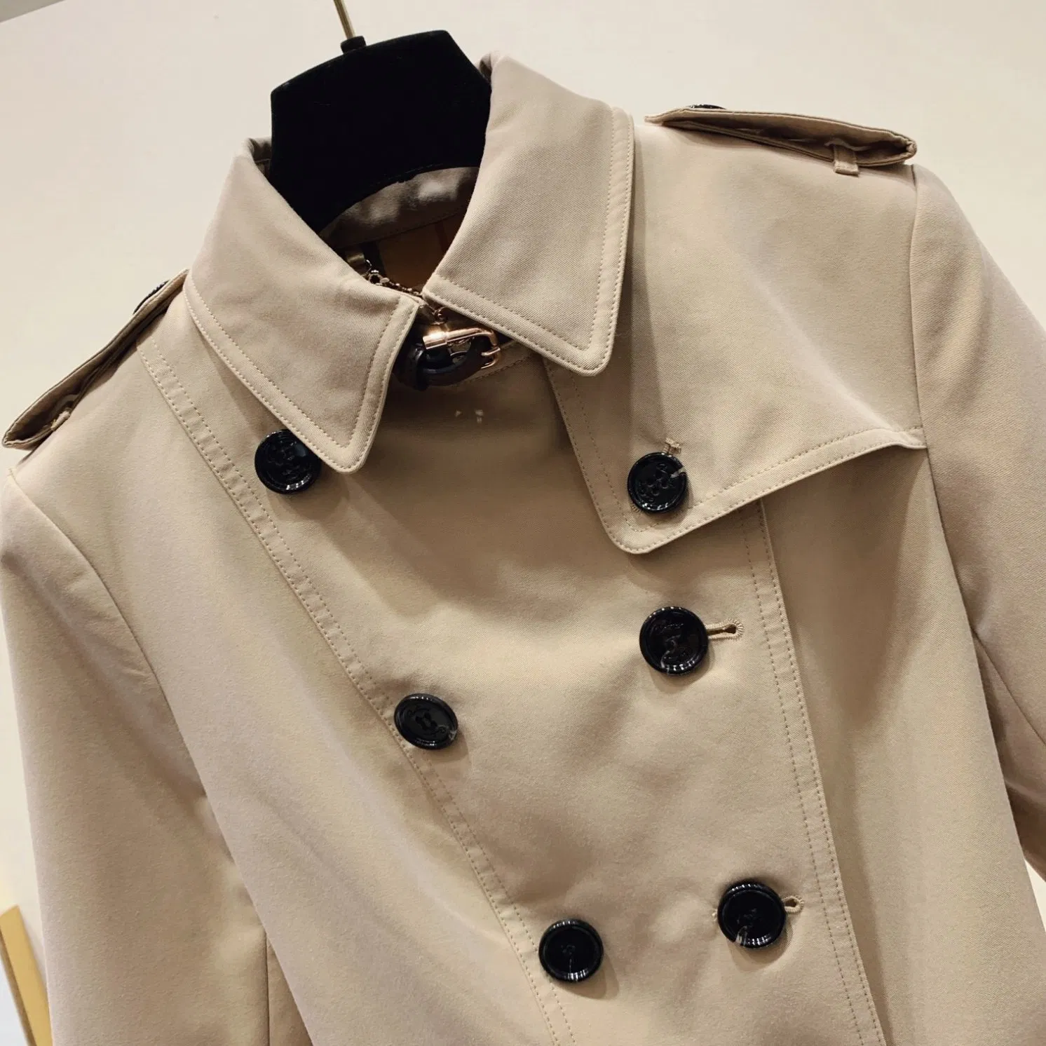 Classic Simple Casual Trench Coat