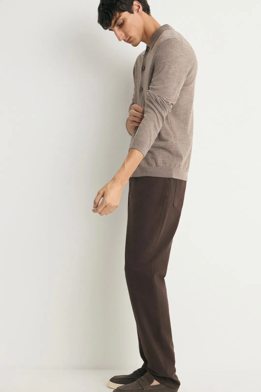 Knit Cardigan Detail 4