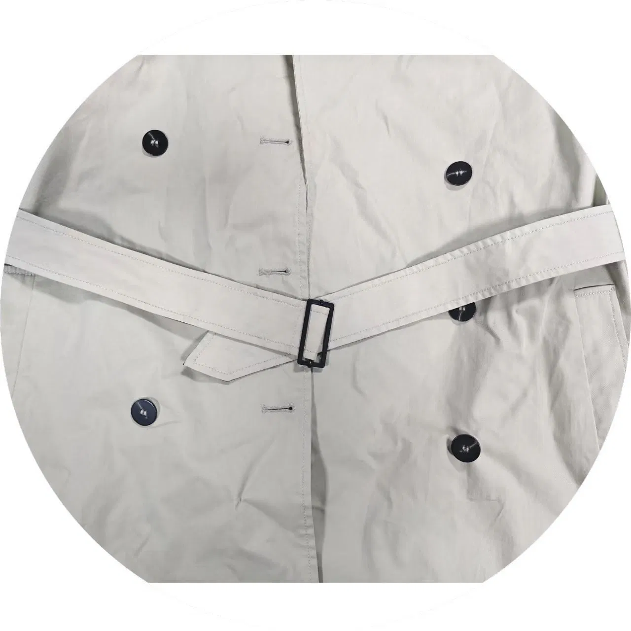 Elegant Dual Tone Women's Trench Coat for Fashion-Forward Ladies