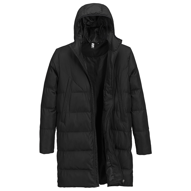 Windbreaker Casual Windproof Long Winter Puffer Down Outwear Unisex Adult Jacket