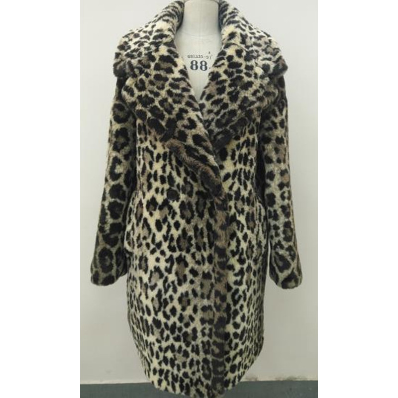 Factory Clothes Wholesale Leather Fur Long Coats Clothing Jackets Overcoats