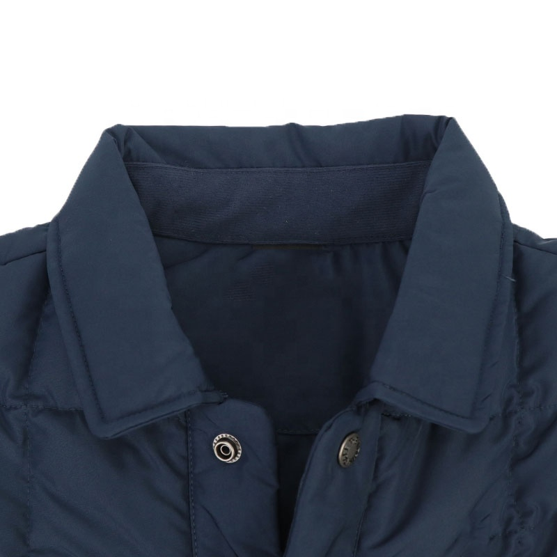 Custom Winter Oversize Denim Bubble Down Jacket for Men