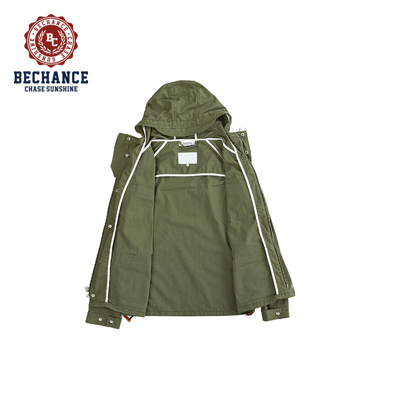 Factory Price Men's Casual Hooded Denim Sports Jacket