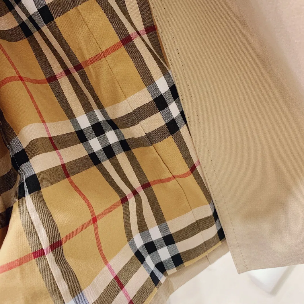 Classic Simple Casual Trench Coat 2