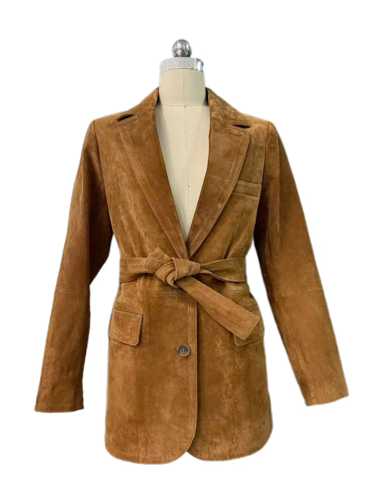 Pigskin Leather Clothing Genuine Leather Coats Jackets Clothes Spring Women Clothing