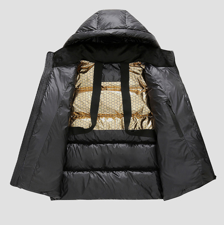 Mens Jacket Duck Down Jacket Puffer Thick Winter Warm Jacket