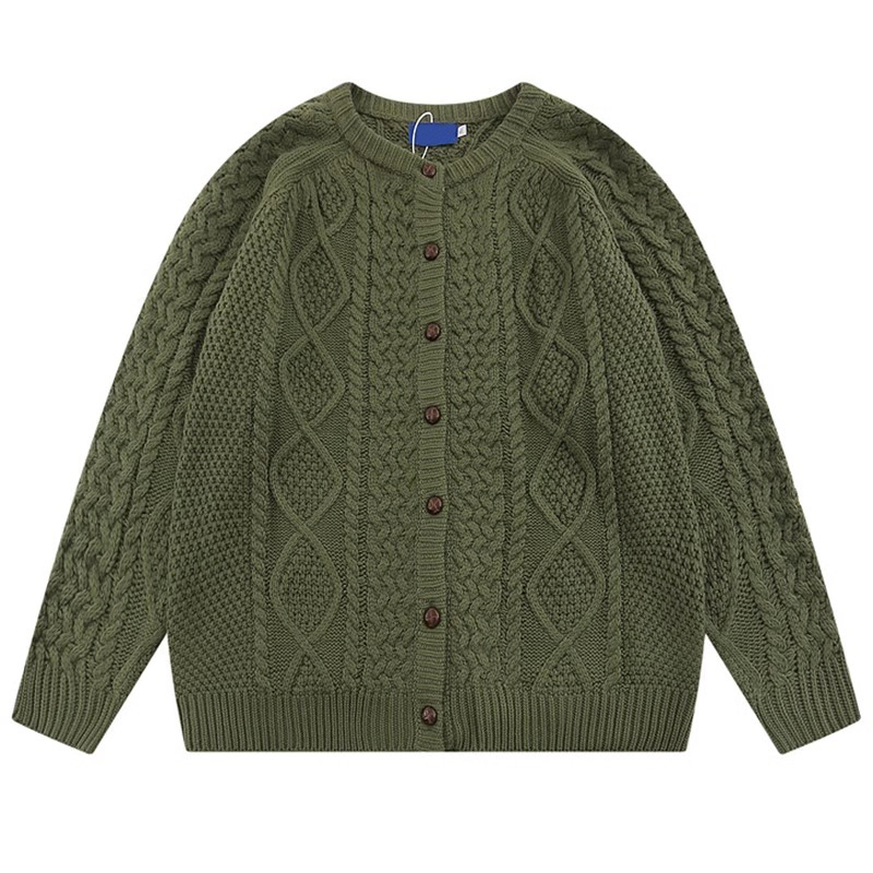 China Cardigan Manufacturer of Twist Knit Top Short Casual Coat Cardigan Short Spice Girls Knit Cardigan