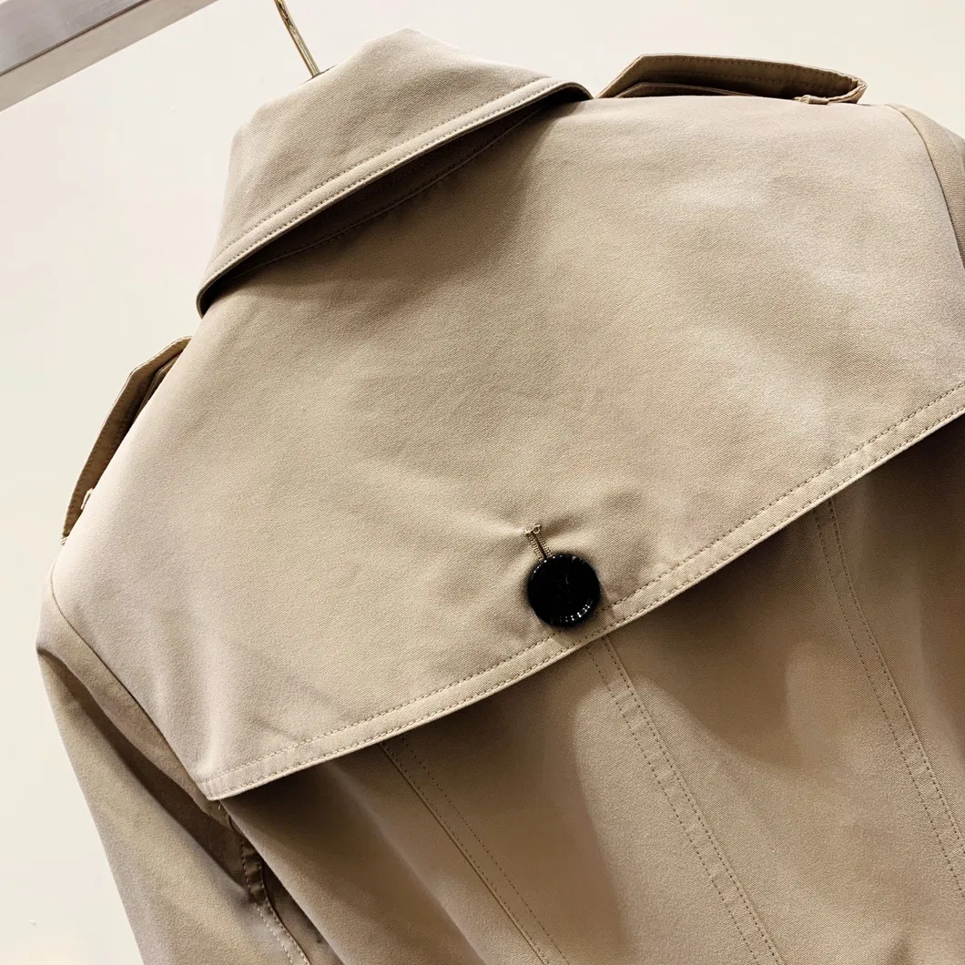 Classic Simple Casual Trench Coat 6