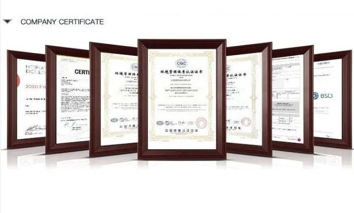 Product Certifications