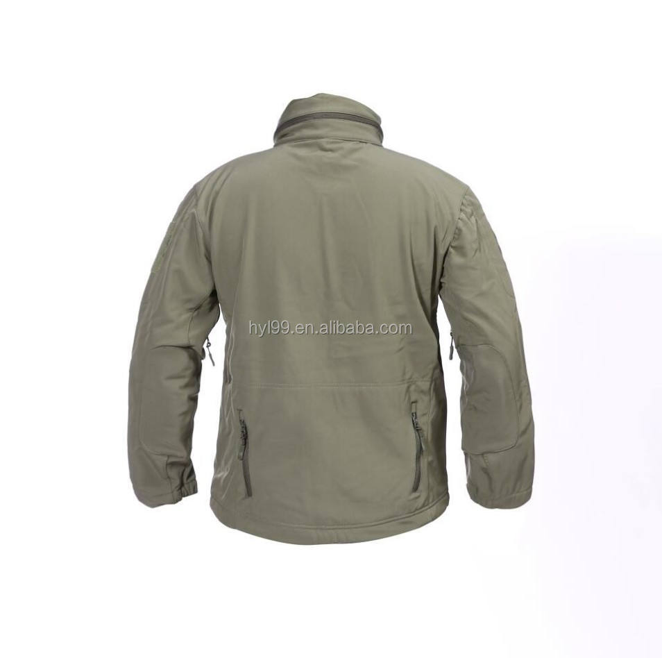 Lightweight Wholesale Leather Waterproof Jacket, Desert Digital Camouflage for Patrol Duty